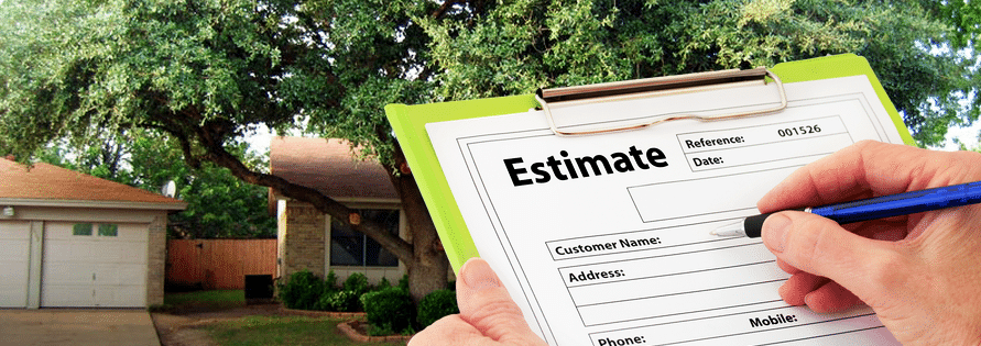tree service estimate